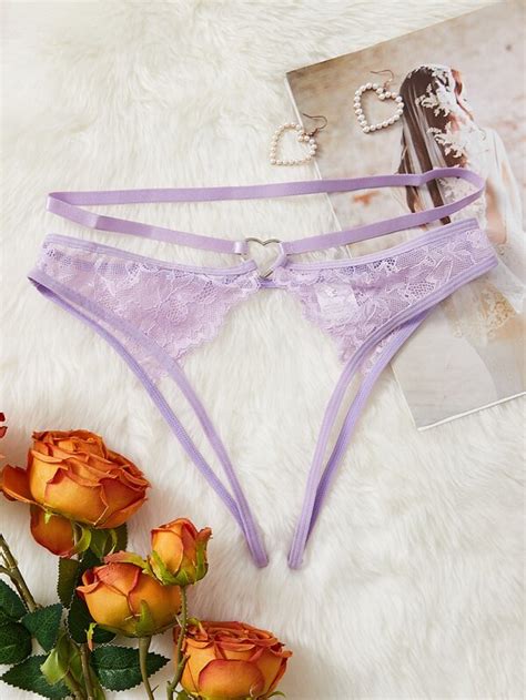 crotchless lace panty|Cut It Out Crotchless Panty .